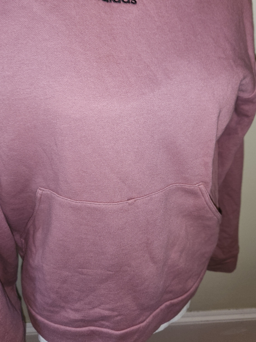 Adidas Pink Crewneck Hoodie